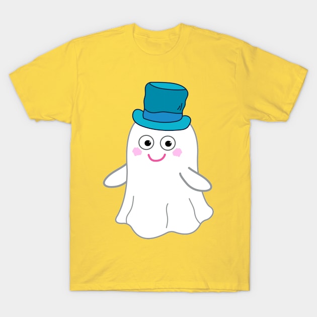 Cute design Funny Ghost Halloween T-Shirt by Dinos Friends